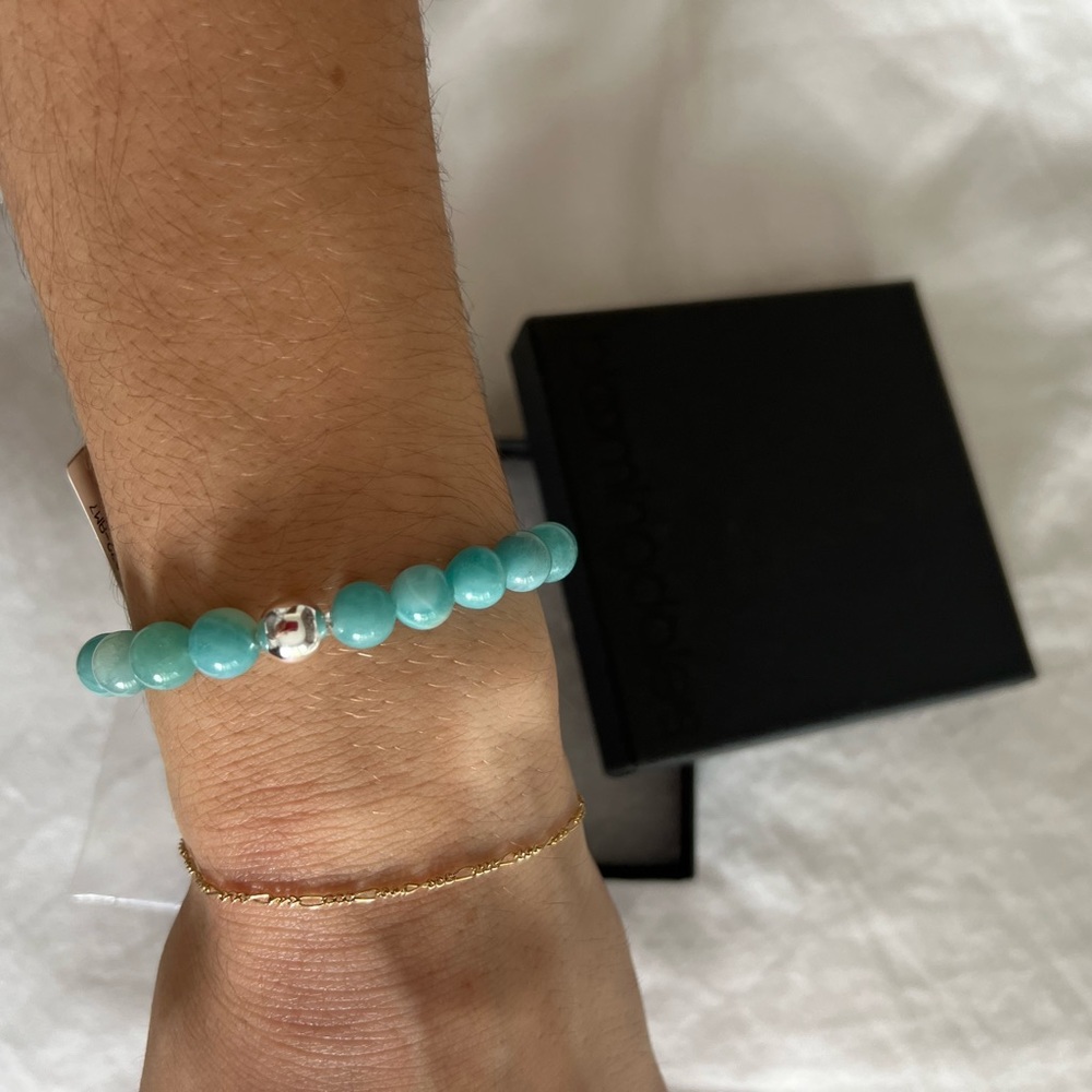 BLOOMINGDALES Stone Bead Bracelet
